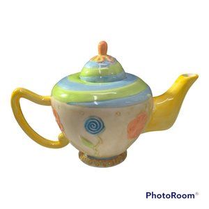 Oneida Pastel Floral Teapot
